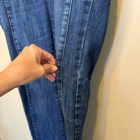 Ronen Chen Denim | Mid Rise VTG Indigo Soft Stretch Skinny Jeans - Picture 9 of 14